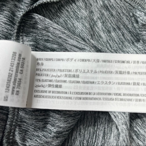 Abercrombie & Fitch Soft A&F Air Knit Muscle Tee - Picture 6 of 8